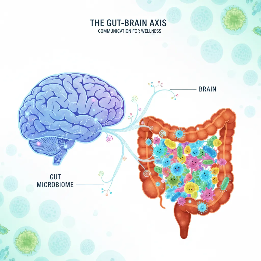L'axe intestin-cerveau et son influence sur le bien-être mental