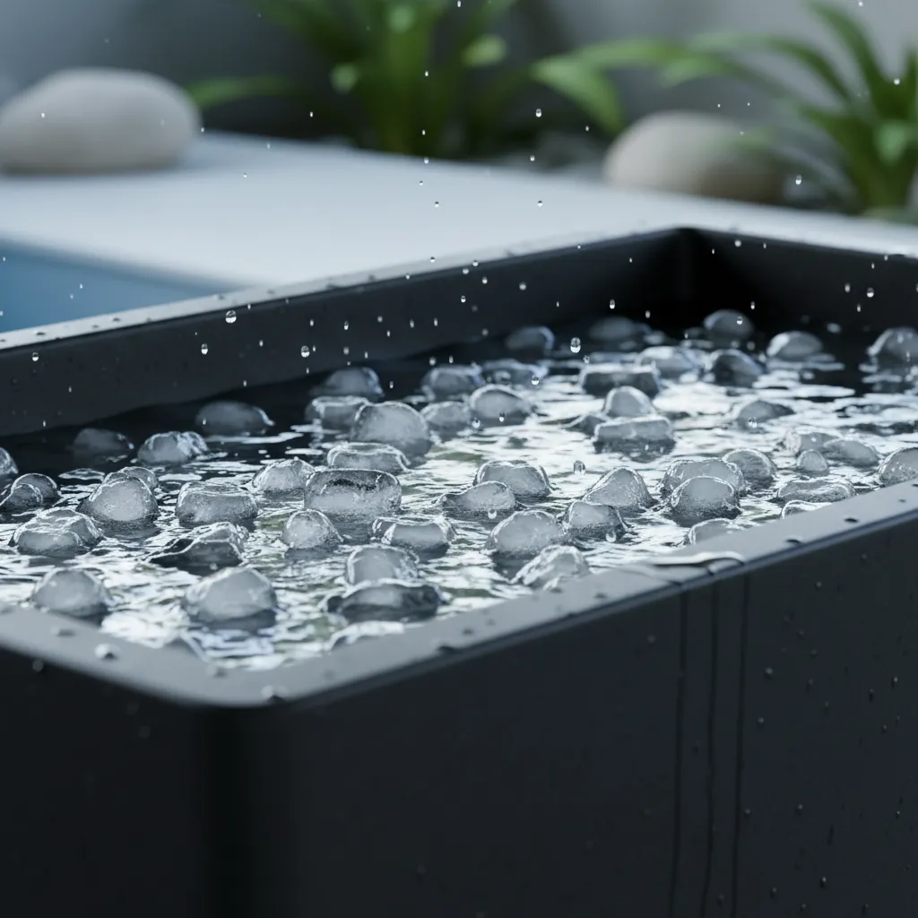 Bains de glace : la nouvelle tendance bien-être pour booster - illustration