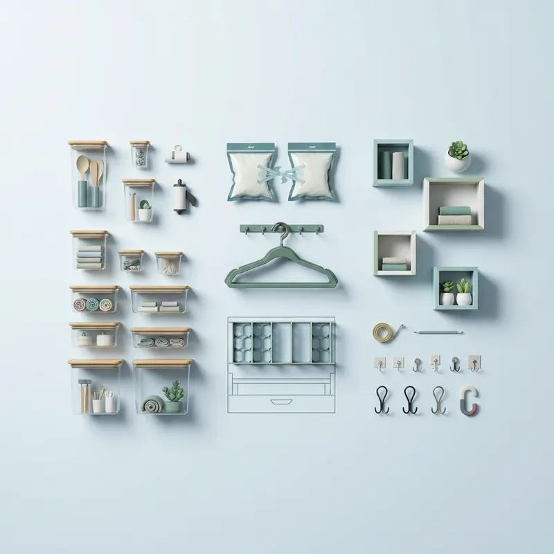 rangement petits espaces — détail